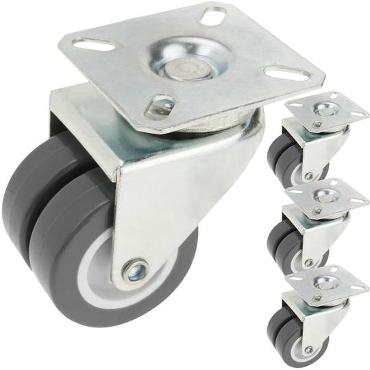 Rubbermaid Office Chair Caster Wheels 4 Pack M13B0300 