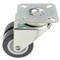 Roulettes pivotantes double. Roue industrielle en PU et PVC gris sans frein 50 mm 4 pack