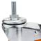 Lenkrollen Schwenkrollen Industriell Rad aus Polyurethan mit Bremse 75 mm M12 4-pack