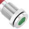 Luce pilota a LED verde per montaggio a pannello da 8 mm 220VAC