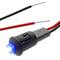 Llum LED pilot de 8mm 12VDC de color blau 10-pack