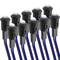 Lampe voyant LED 8mm 220VAC Pilote de couleur blanc 10-pack