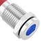 Luce pilota a LED blu per montaggio a pannello da 8 mm 12VDC 10 pack