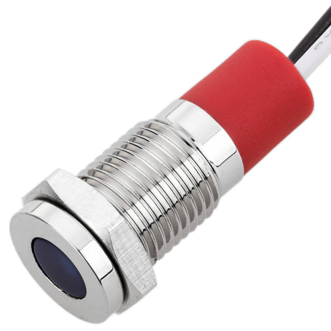 Lampe voyant LED 8mm 220VAC à montage sur panneau zaul 10 pack