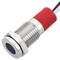 8 mm 220VAC blauwe paneelmontage LED-controlelampje 10 pack