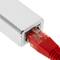 Convertisseur USB 3.0 à 3xUSB 3.0 et Ethernet RJ45 de couleur argentée
