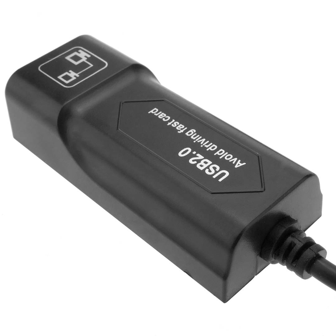 Sabrent USB 2.0 to RJ-45 Ethernet 10/100Base-T Network Adapter Certified Refurbished NT-USB20 