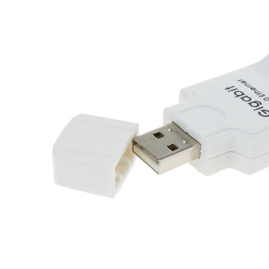 USB 2.0 naar Ethernet 10/100/1000 Mbps Gigabit GB-adapter
