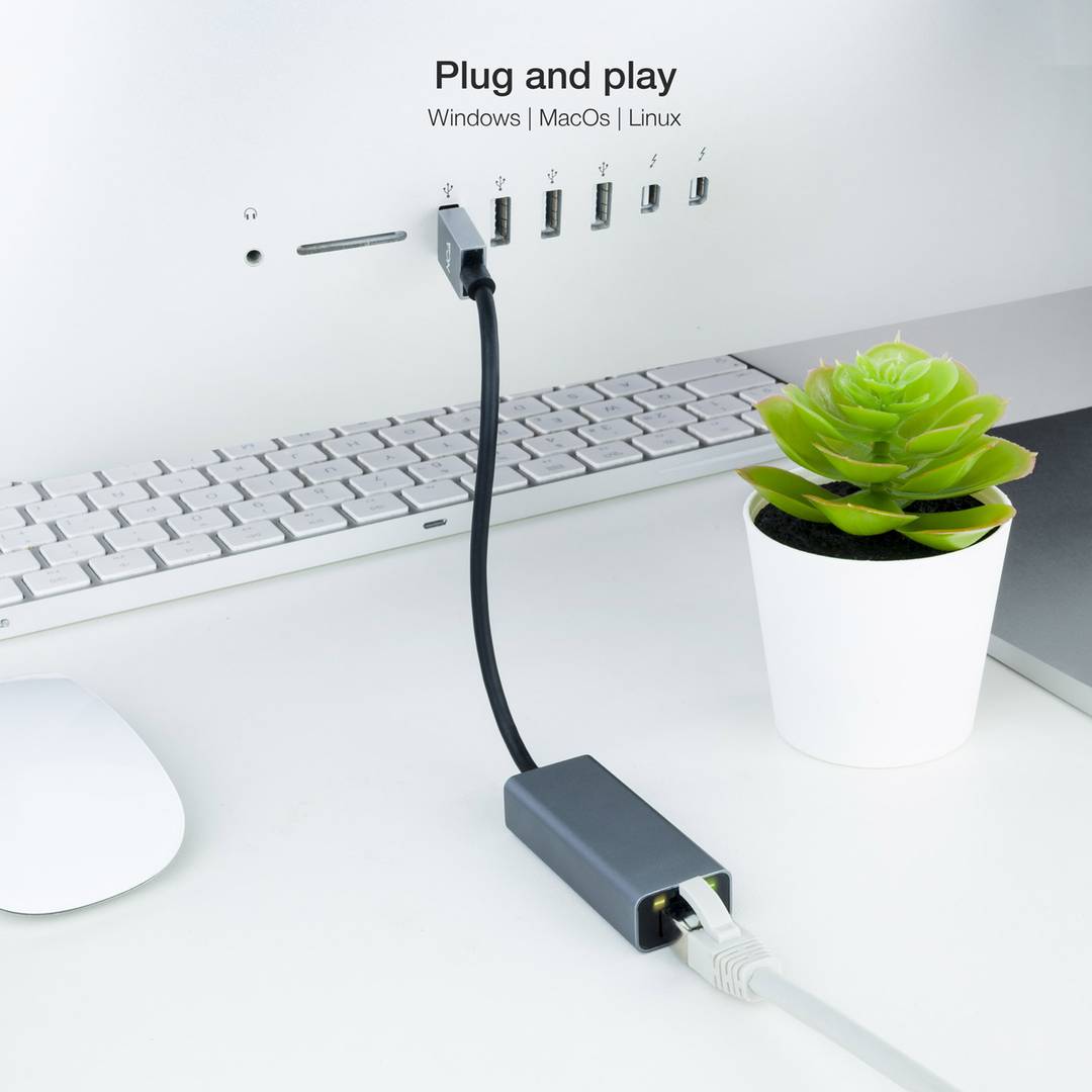 Adapter USB 3.0 na Ethernet 10/100/1000 Mbps