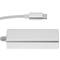 Adaptador USB 3.0 tipus C a xarxa ethernet 10/100/1000 Mbps