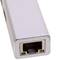 Adaptateur USB 3.0 type C au RJ45 Gigabit Ethernet avec concentrateur 3 ports USB de type A