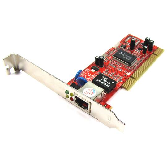Gigabit Ethernet PCI Card 10/100/1000Base-TX (1xRJ45)