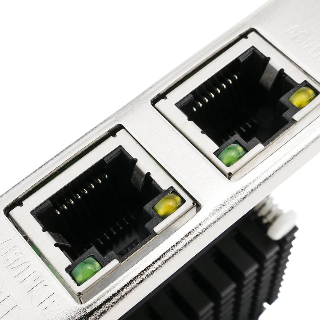 Karta PCI-Express Ethernet Gigabit 10/100 / 1000Base-Tx (2xRJ45)