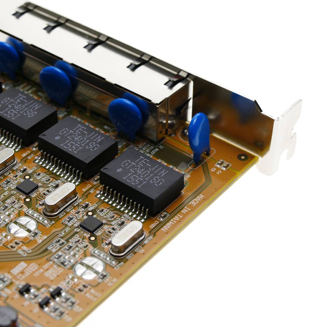 PCI-Express Gigabit Ethernet 10/100/1000BASE-TX (4xRJ45)