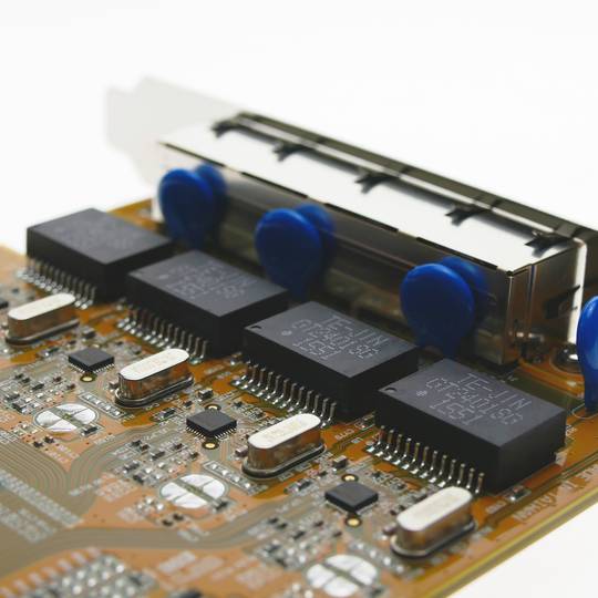 PCI-Express Gigabit Ethernet 10/100/1000BASE-TX (4xRJ45)