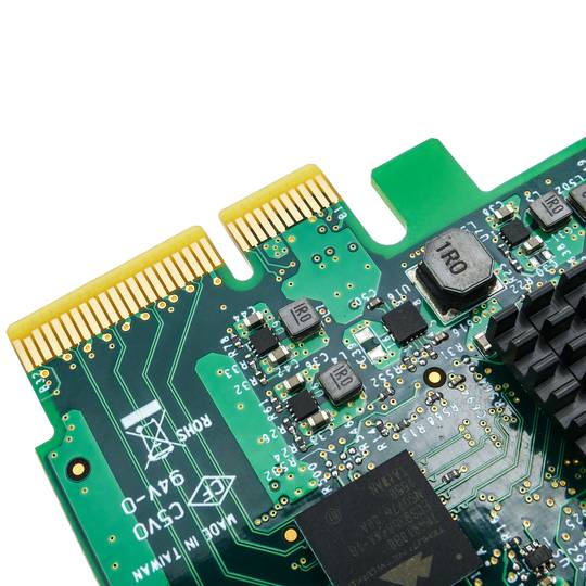 card PCIe PCIExpress 4X 10Gb Cablematic