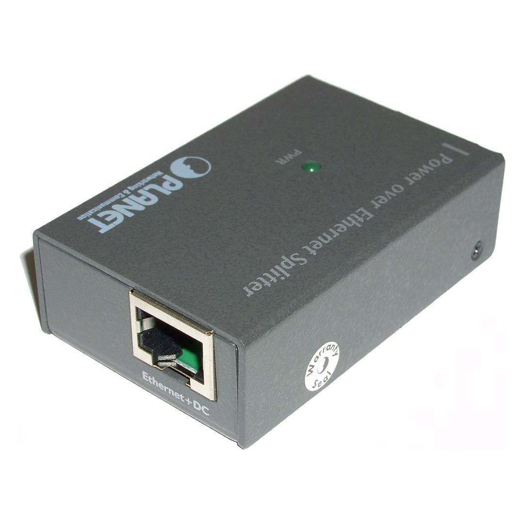 Zestaw Power Over Ethernet (wtryskiwacz PoE i separator)