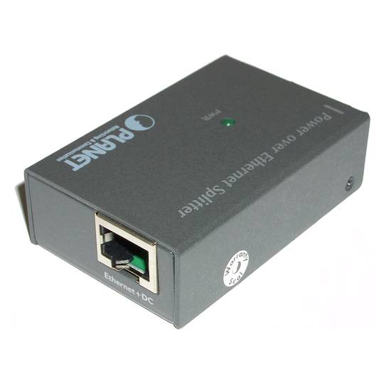 Zestaw Power Over Ethernet (wtryskiwacz PoE i separator)