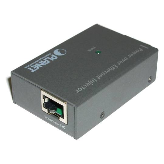 Zestaw Power Over Ethernet (wtryskiwacz PoE i separator)