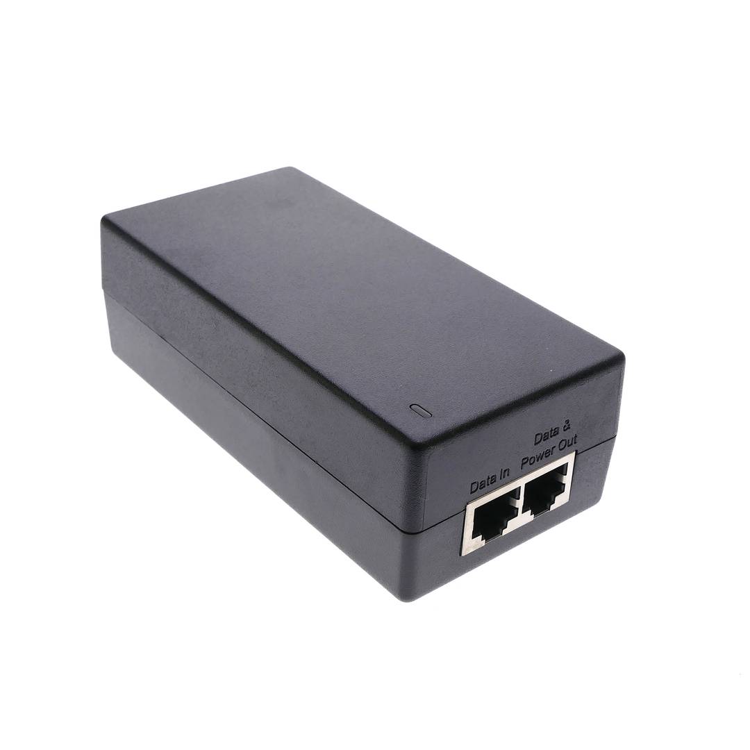 fonte de alimentação PoE 1250mA 100-240VCA para 48VDC Power over Ethernet