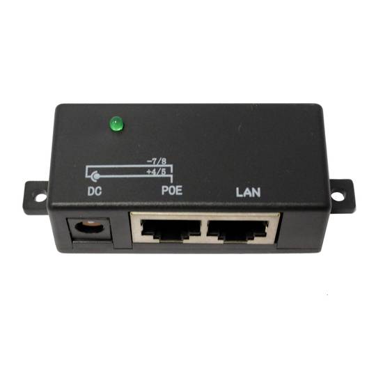 Power over Ethernet PoE Injector compact-SPL