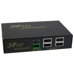 IEEE802.3af Power over Ethernet (PoE Splitter USB 12V/5V)