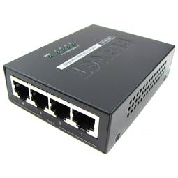 IEEE 802.3af PoE Injector Hub 10/100 Mbps a 4 porte