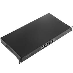 IEEE802.3af PoE Injector Hub de 8 portas 10/100/1000 Mbps Rack 19