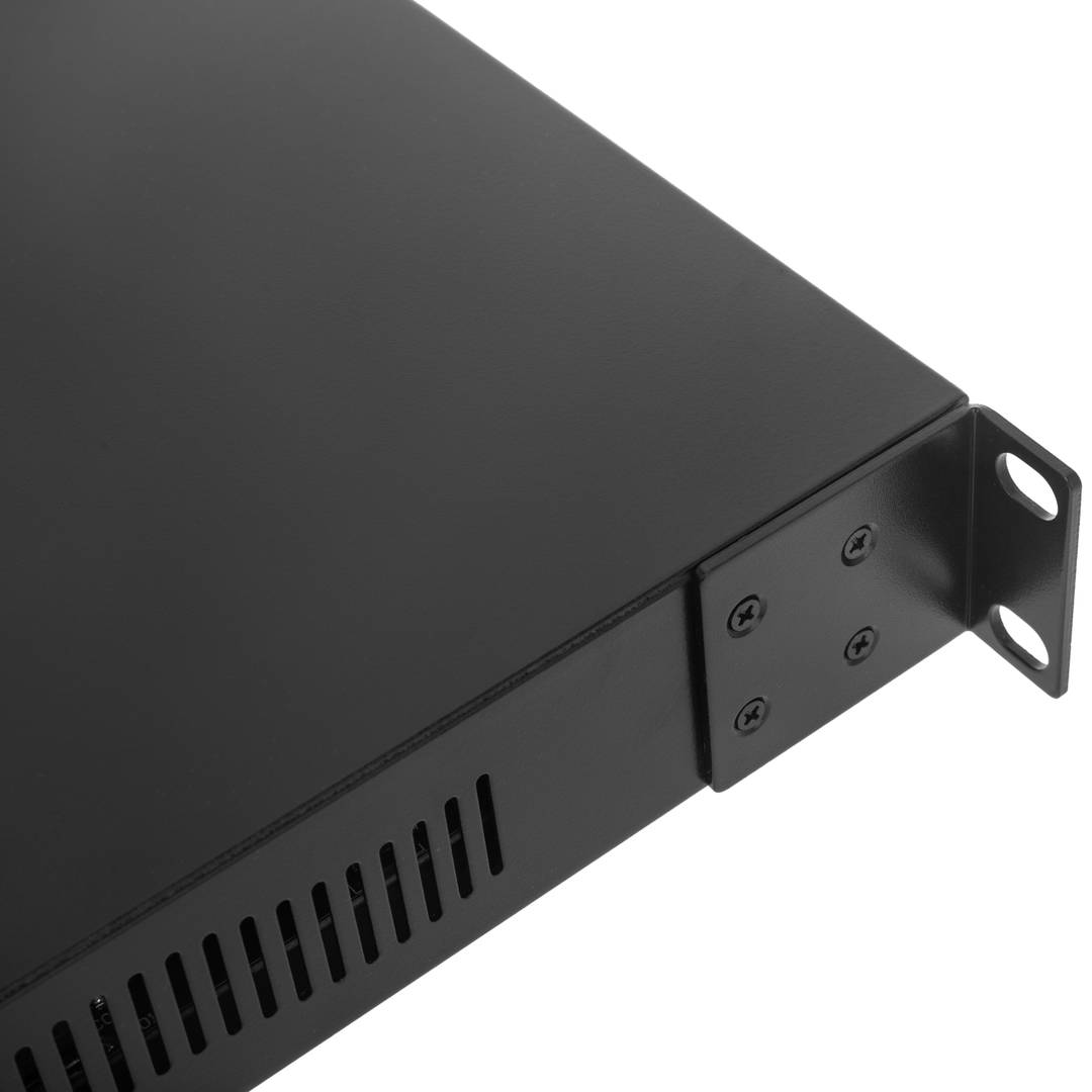 IEEE 802.3af PoE Injector Hub 8-Port 10/100/1000 Mbps Rack 19