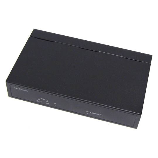 Repetidor PoE 10/100 IEEE 802.3af (2 PoE)