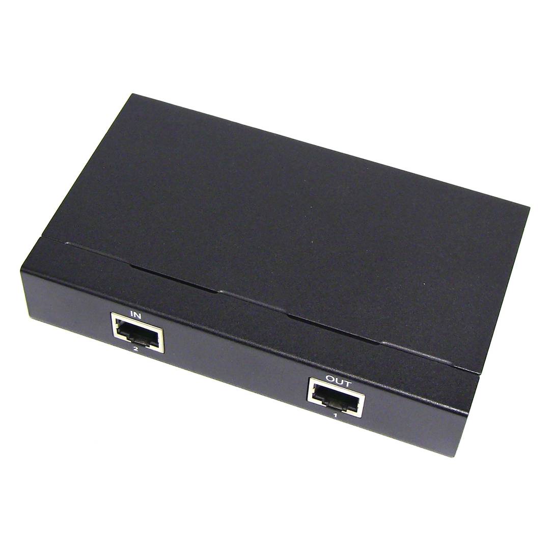 Repetidor PoE 10/100 IEEE 802.3af (2 PoE)
