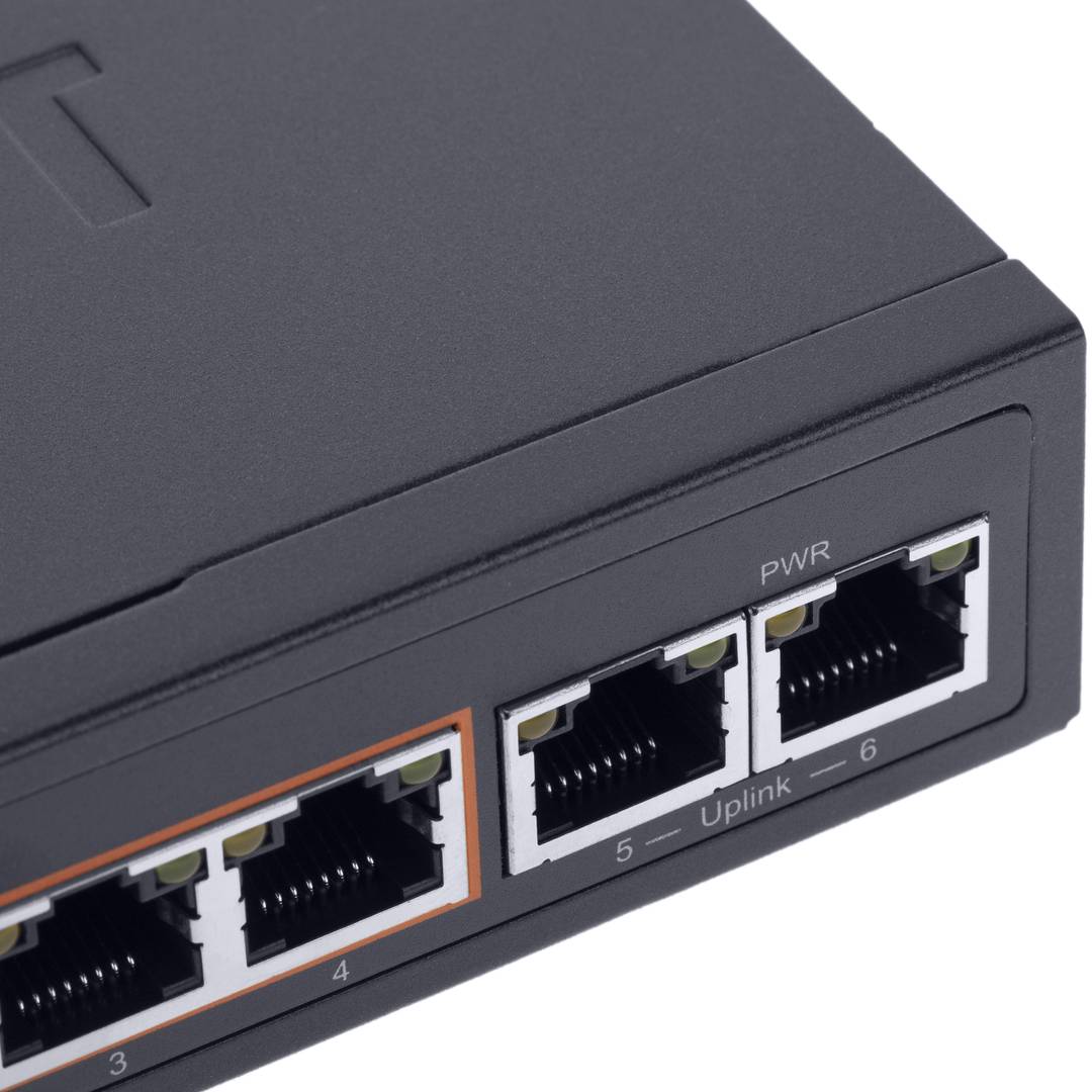 IEEE 802.3af PoE Switch 10/100Mbps RACK10 (+4 4UTP PoE)