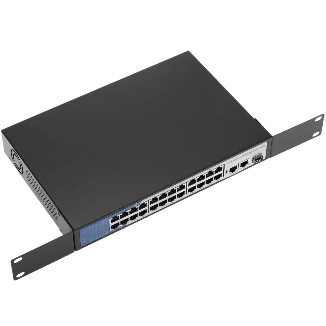 Commutateur de Réseau Hub 5 Ports RJ45 Lan Ethernet 10/100 Mbps Mini  Compact