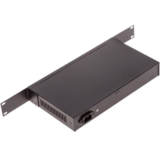 POE-Switch IEEE802.3af RACK19 (16 UTP + 2 Gigabit + 1 SFP-poorten)
