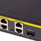 POE-Switch IEEE802.3af RACK19 (16 UTP + 2 Gigabit + 1 SFP-poorten)