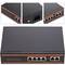 Switch PoE 10/100Mbps IEEE802.3af/at com 2 portas UTP e 4 portas PoE
