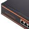 Switch PoE 10/100Mbps IEEE802.3af/at com 2 portas UTP e 4 portas PoE