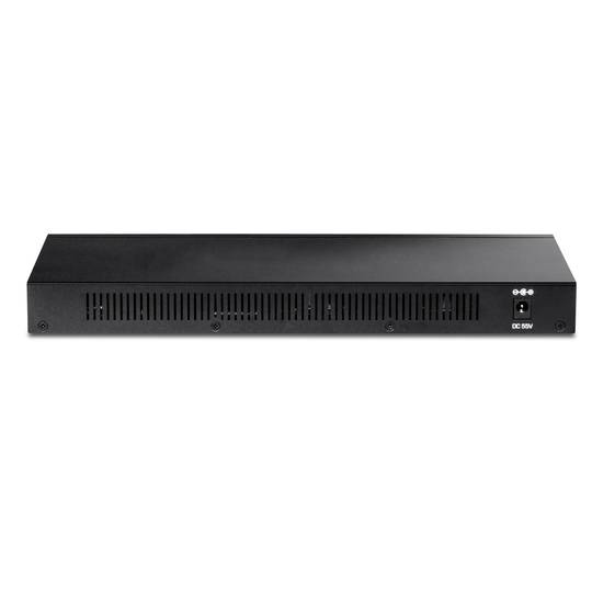 Switch di rete PoE 10/100/1000 Mbps IEEE802.3af/at per rack da 19