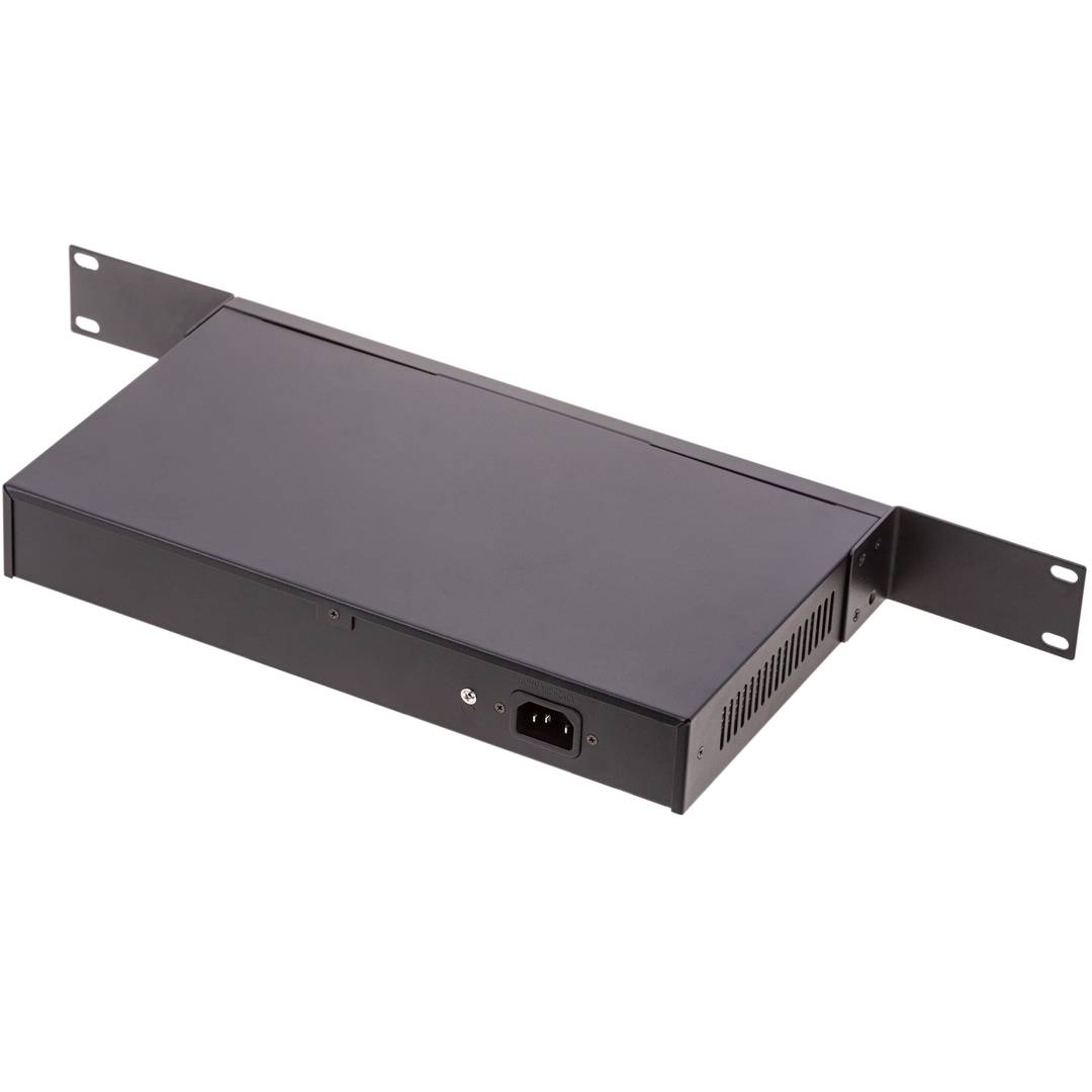 Switch PoE de rede de 10/100/1000 Mbps IEEE802.3af/at para rack de 19
