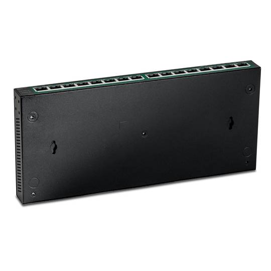 Switch di rete PoE 10/100/1000 Mbps IEEE802.3af/at per rack da 19