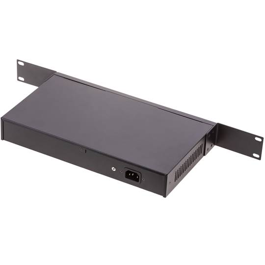 Switch PoE de rede de 10/100/1000 Mbps IEEE802.3af/at para rack de 19