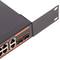 Switch PoE de rede de 10/100/1000 Mbps IEEE802.3af/at para rack de 19