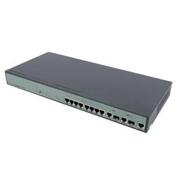 PoE-Switch 10/100Mbps IEEE802.3af/at RACK19 (8PoE + 2 SFP)