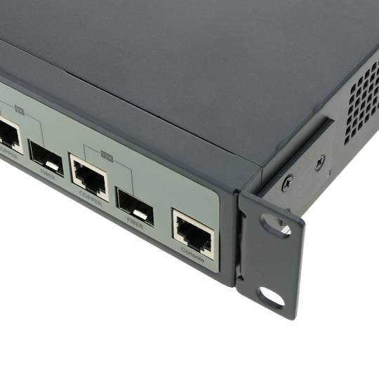 PoE-Switch 10 / 100Mbps IEEE802.3af / at RACK19 (8PoE + 2SFP)