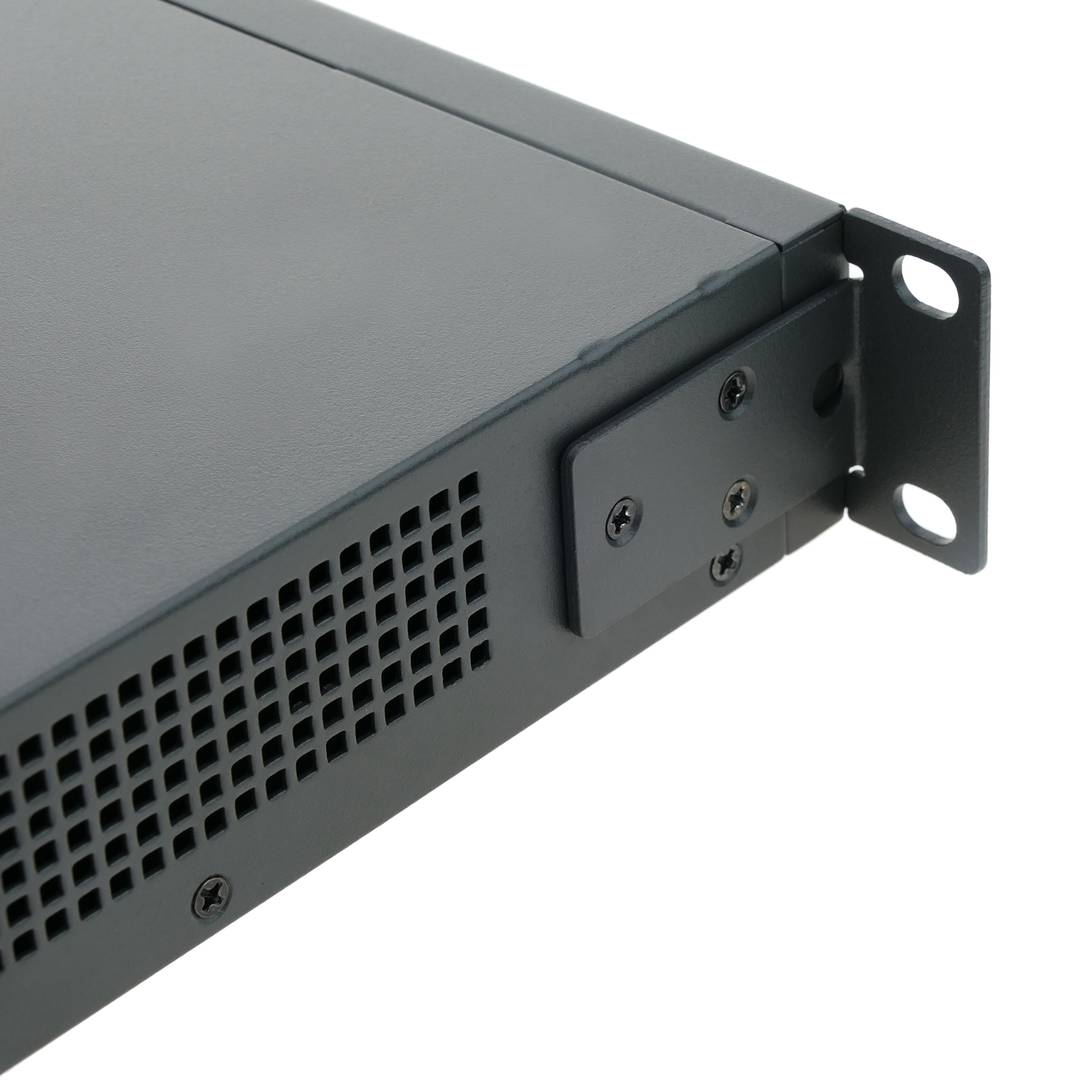PoE-Switch 10 / 100Mbps IEEE802.3af / at RACK19 (8PoE + 2SFP)