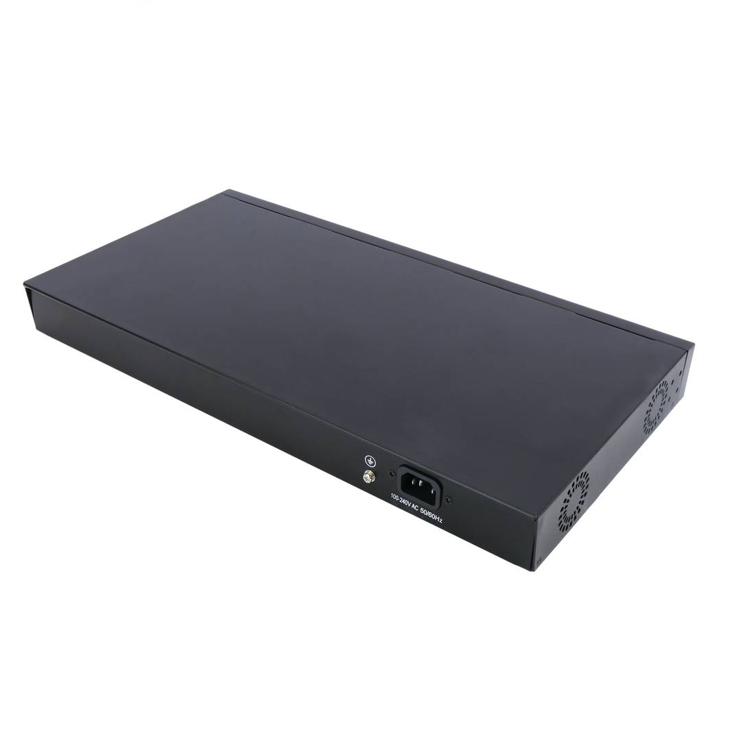 IEEE 802.3af/at PoE Switch 10/100Mbps WEB Rack19 (24PoE 2 SFP)