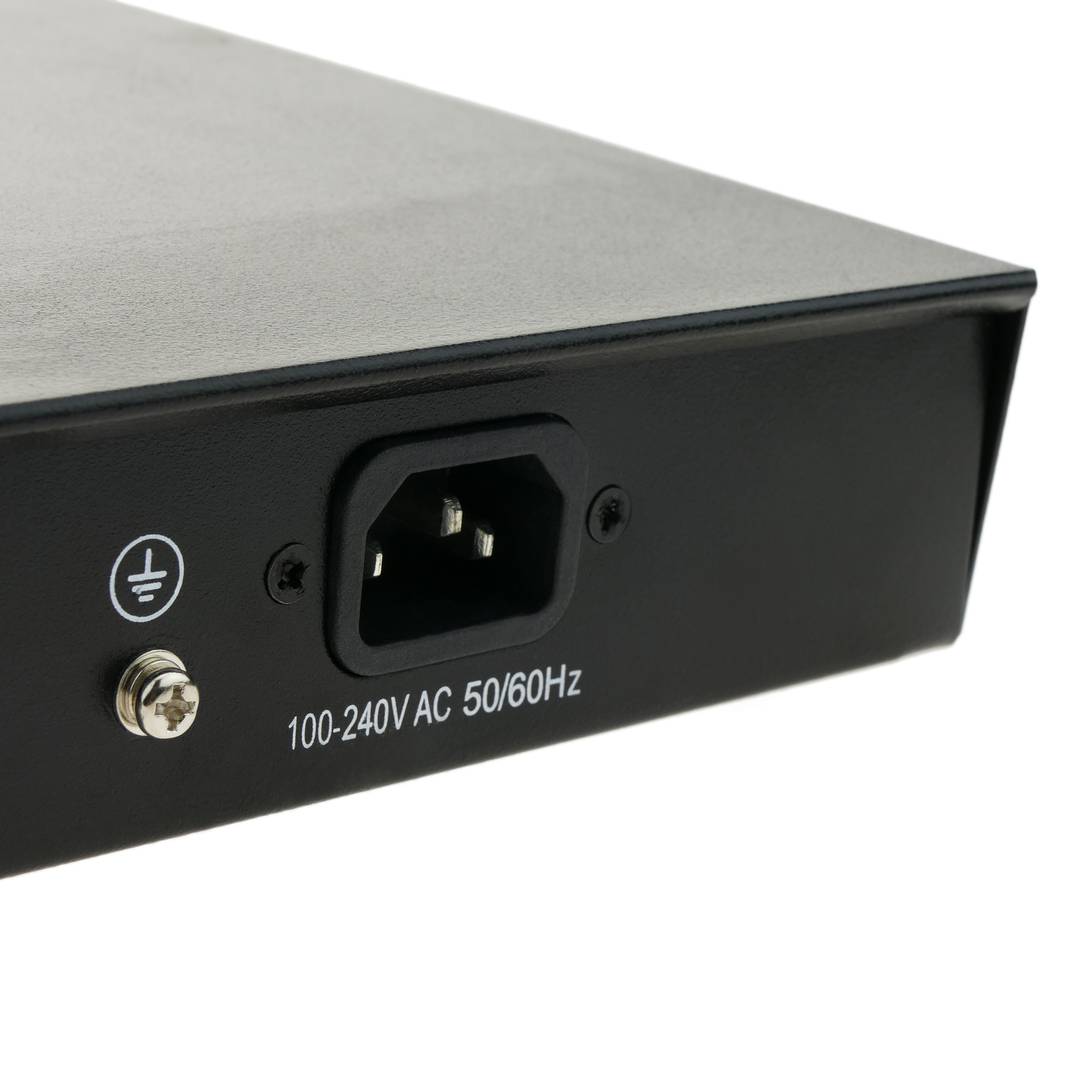 IEEE 802.3af/at PoE Switch 10/100Mbps WEB Rack19 (24PoE 2 SFP)