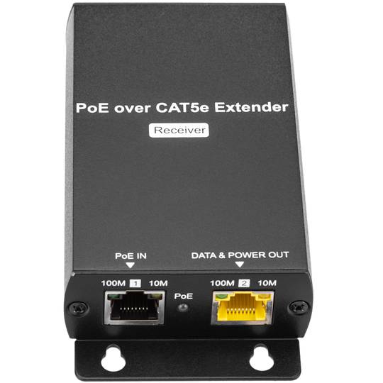 Extender passivo lungo raggio IP / PoE su Cat. 5e 800 m