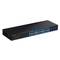 Switch PoE 10/100/1000 Mbps IEEE802.3ae/ad com 24 portas e 4 SFP+ para rack de 19
