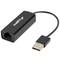 Cabo adaptador de rede 10/100 Mbps USB tipo A macho para RJ45 fêmea 15 cm Lanberg